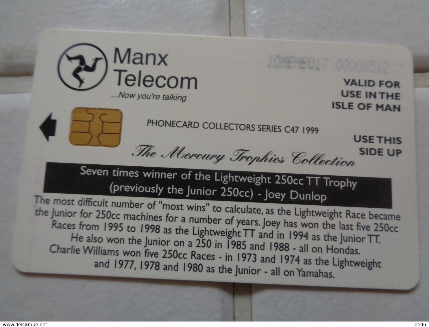 Isle Of Man Phonecard - Man (Ile De)