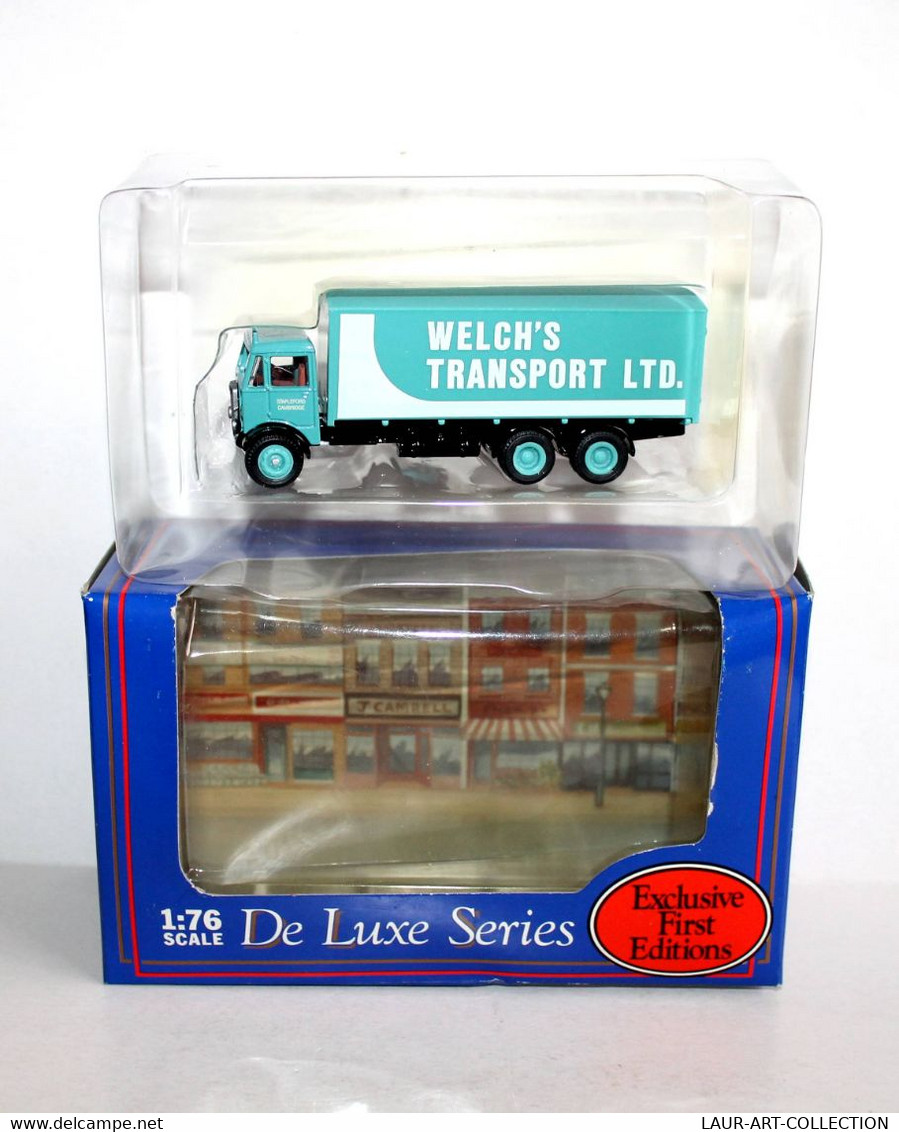 EFE AEC MAMMOTH - WELCH'S TRANSPORT, GILBOW DE LUXE SERIES CAMION MINIATURE 1/76 - MODELE REDUIT AUTOMOBILE (1712.2) - Echelle 1:76