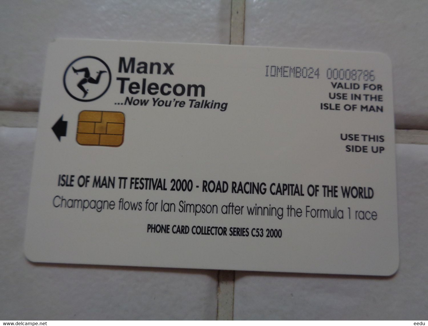 Isle Of Man Phonecard - Isla De Man