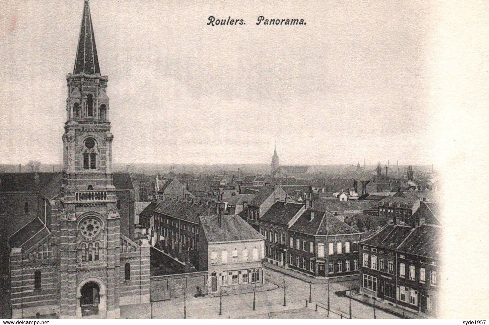 ROESELARE: Panorama Début 1900 - Roeselare