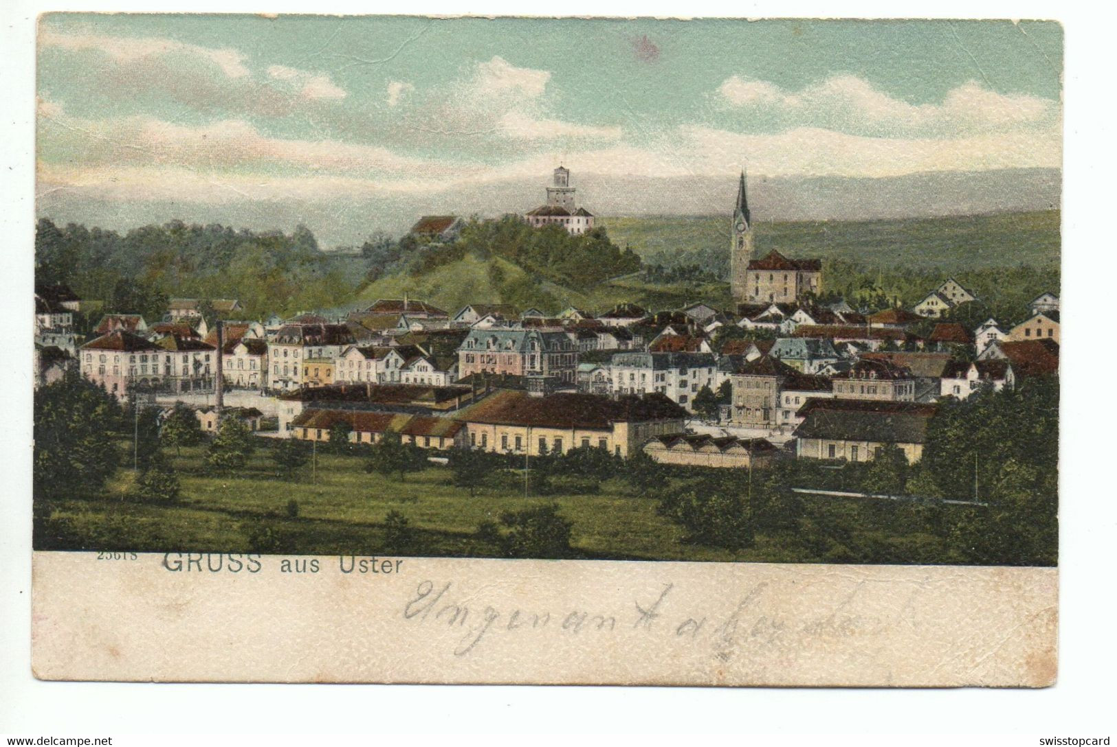 Gruss Aus USTER Gel. 1905 N. Winterthur - Uster