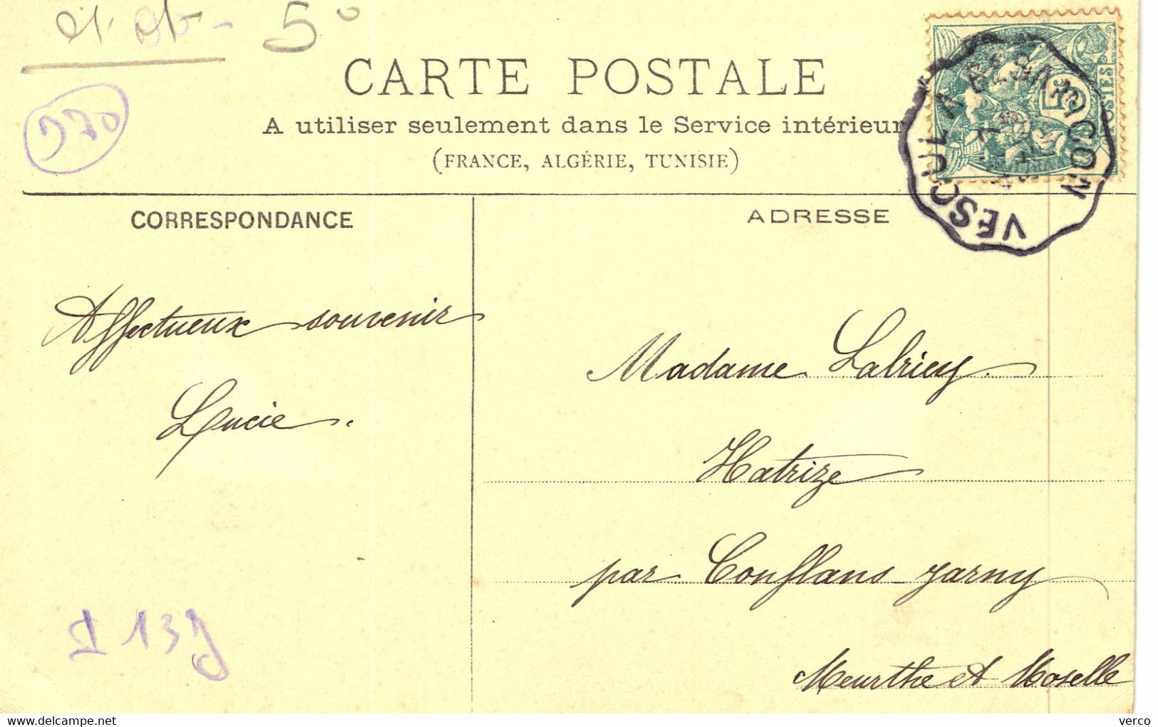 CARTE POSTALE  Ancienne De RIOZ - Gde Rue - Rioz