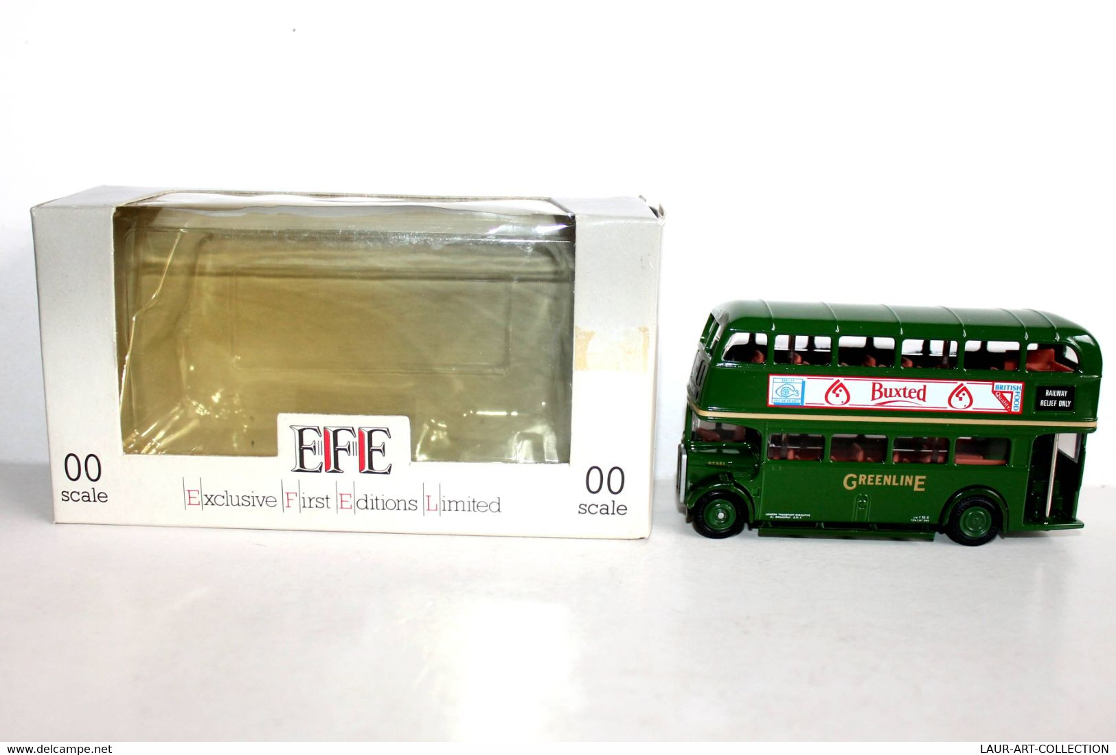 EFE AEC REGENT - GREENLINE BUXTED RAILWAY - BUS TRANSPORT MINIATURE ECH:00, 1/76 - MODELE REDUIT AUTOMOBILE (1712.4) - Scale 1:76