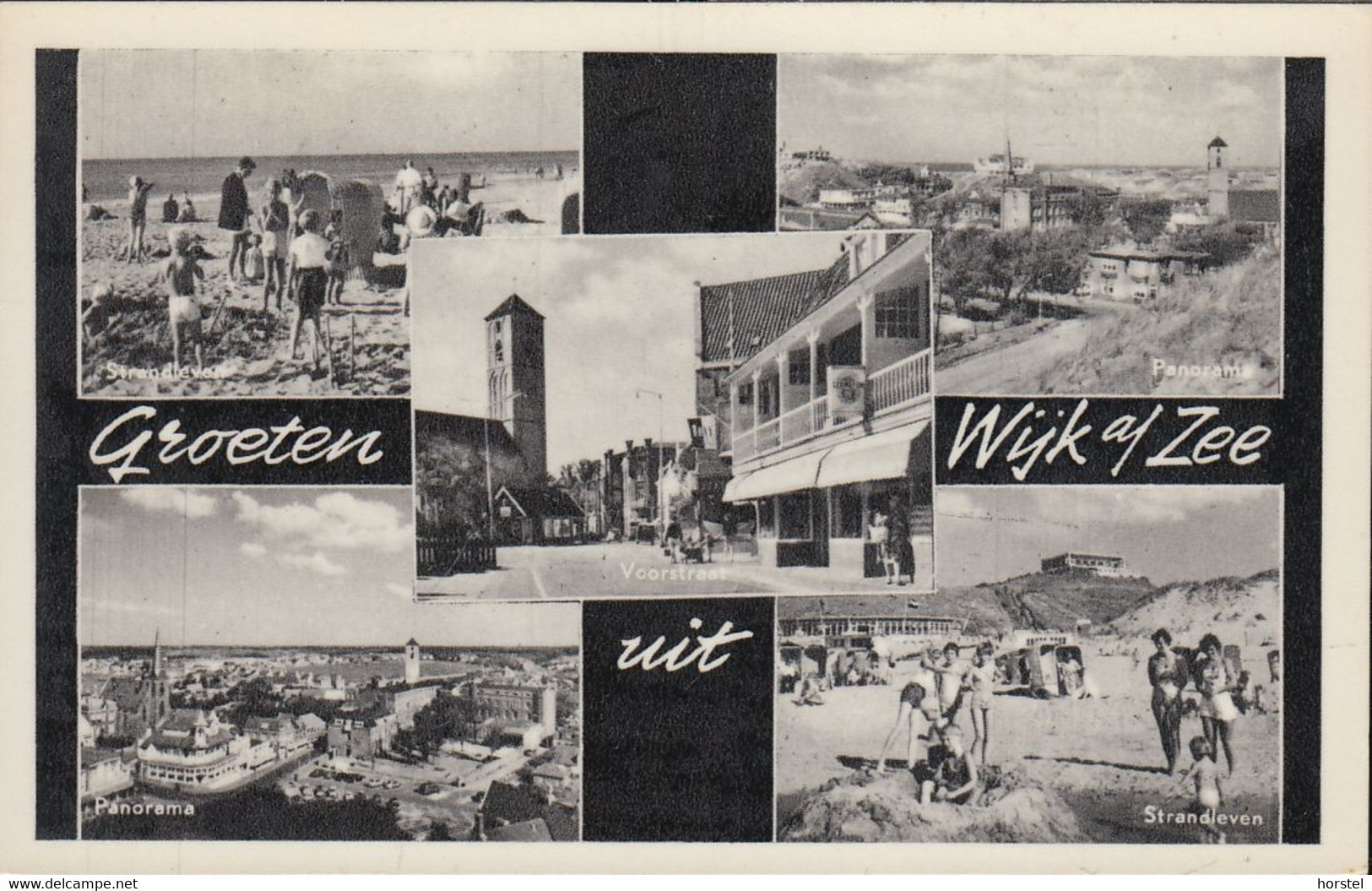 Netherland - Wijk Aan Zee - Old Views - Voorstraat - 2x Nice Stamps 1960 - Wijk Aan Zee