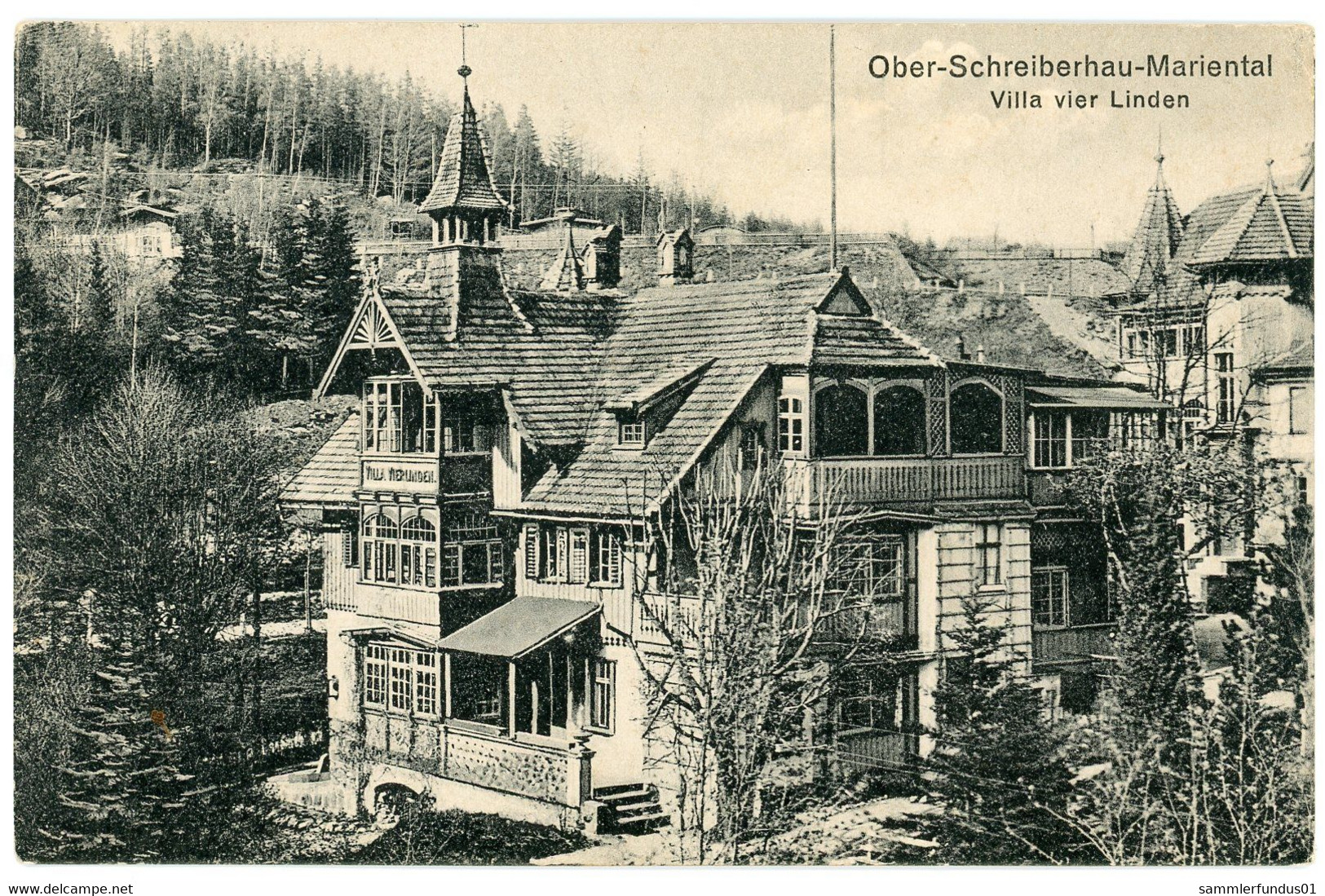 AK/CP Oberschreiberhau Mariental   Szklarska Poreba  Ungel/uncirc.ca. 1920  Erhaltung/Cond.  2   Nr. 1594 - Schlesien