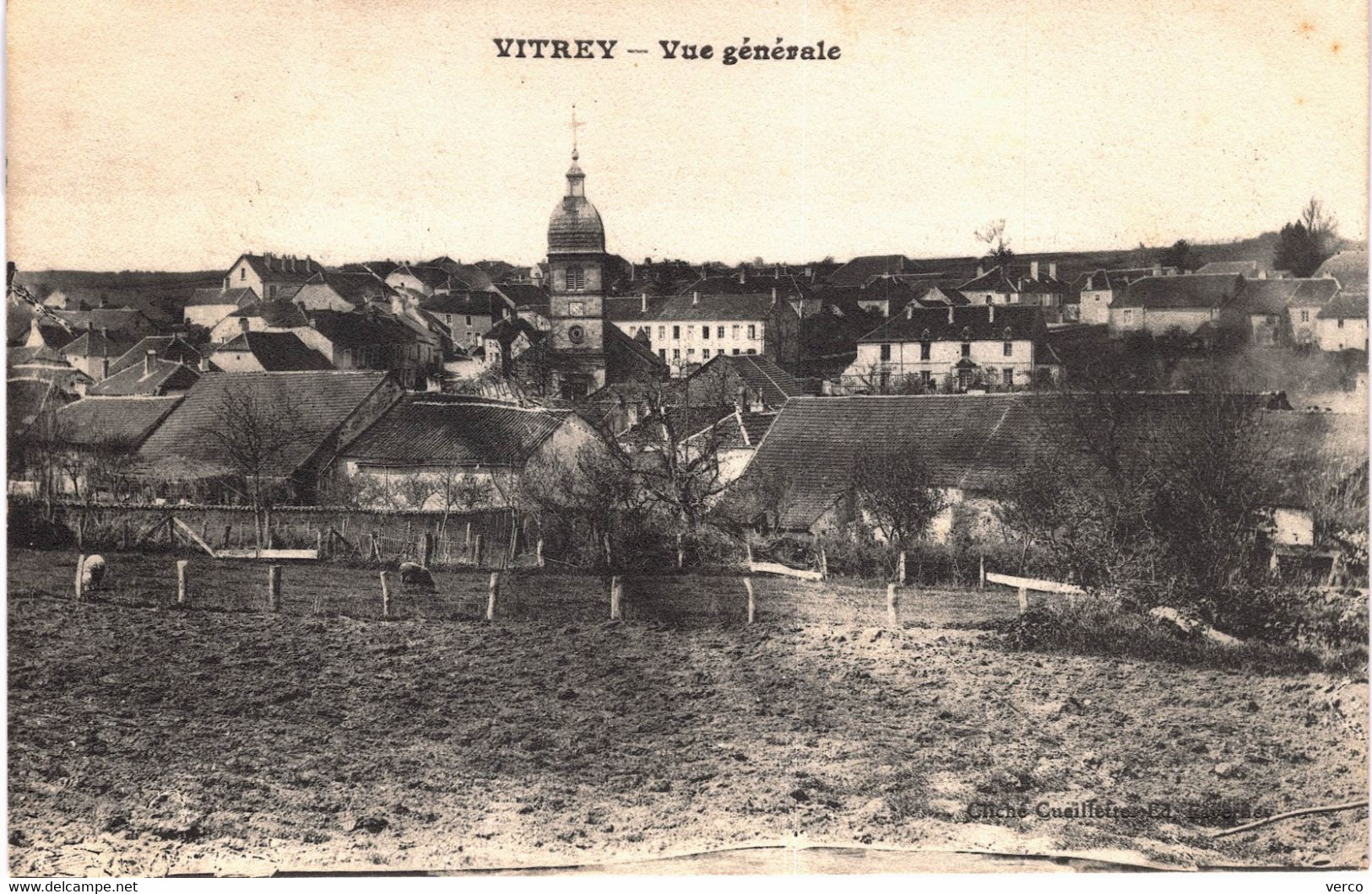 CARTE POSTALE  Ancienne De VITREY - Vitrey-sur-Mance