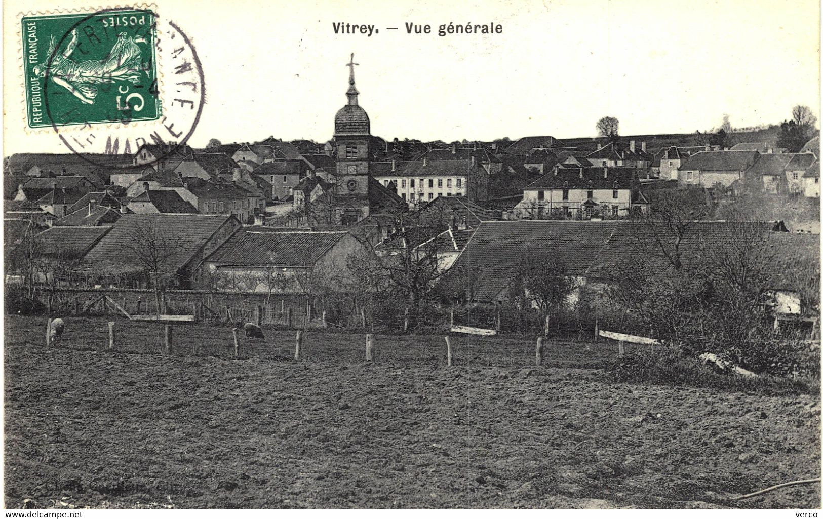 CARTE POSTALE  Ancienne De VITREY - Vitrey-sur-Mance