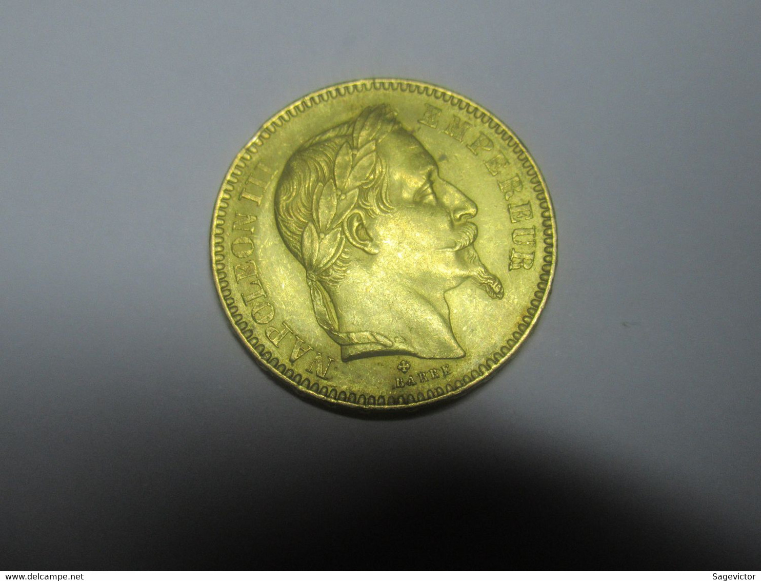 20 FRANCS OR 1866 BB - 20 Francs (gold)