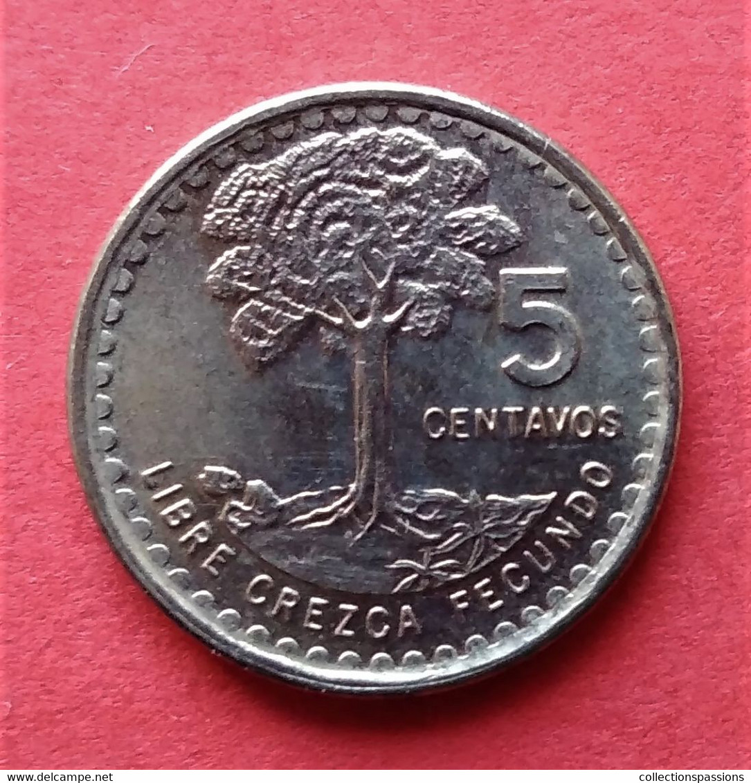 - GUATEMALA - 5 Centavos - 1971 - - Guatemala