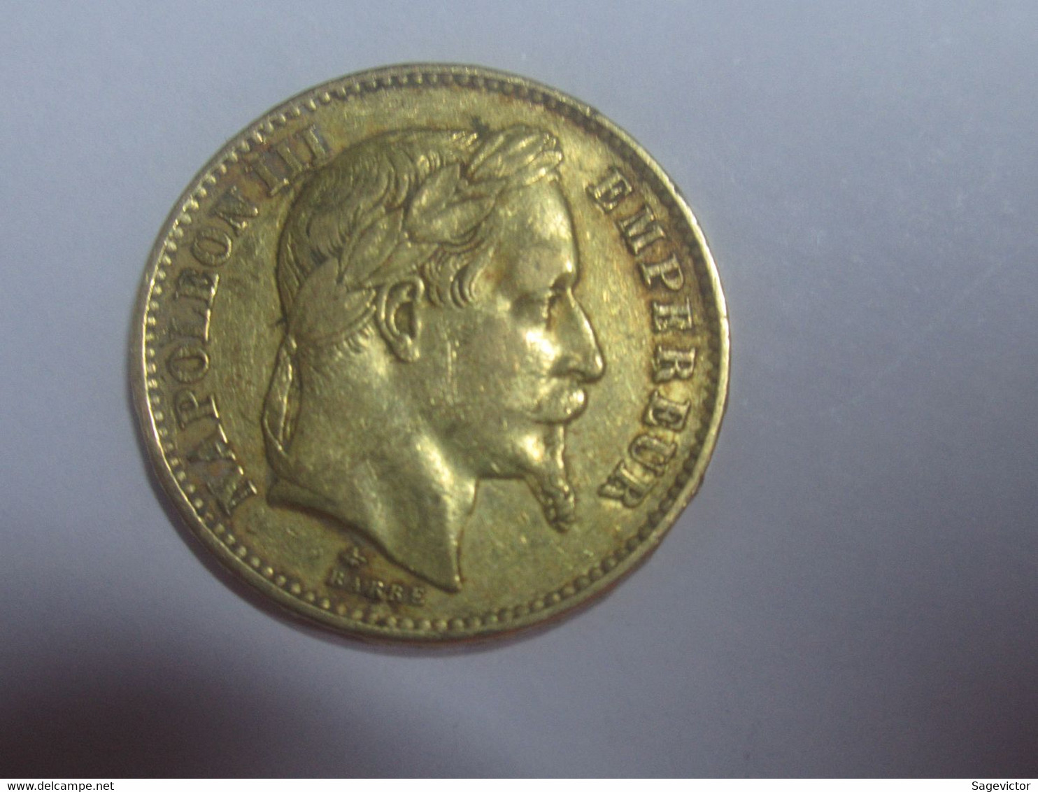 20 FRANCS OR 1868 A - 20 Francs (gold)