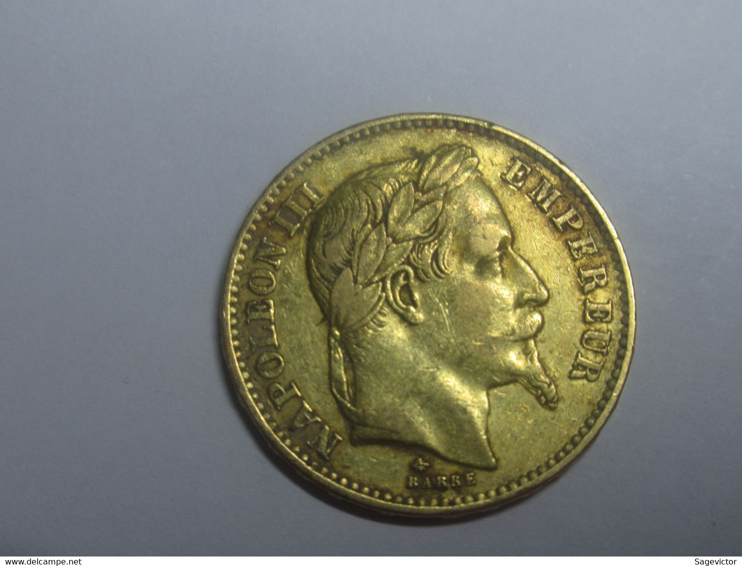 20 FRANCS OR 1868 A - 20 Francs (gold)