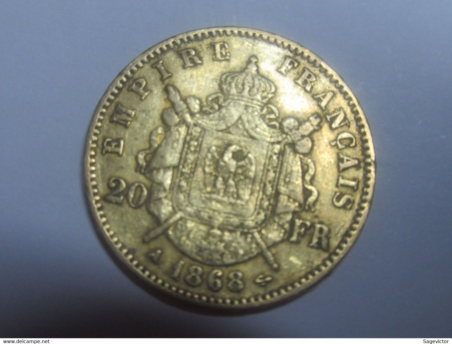 20 FRANCS OR 1868 A - 20 Francs (gold)