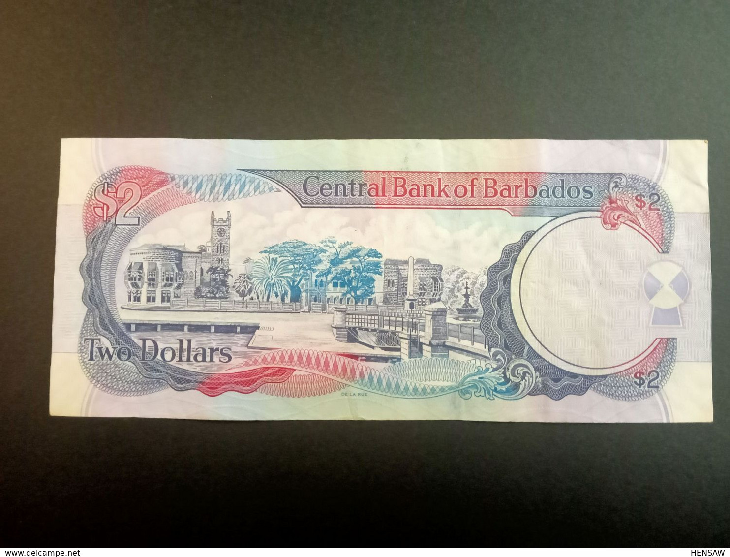 BARBADOS 2 DOLLARS P 66 2007 USED USADO - Barbados