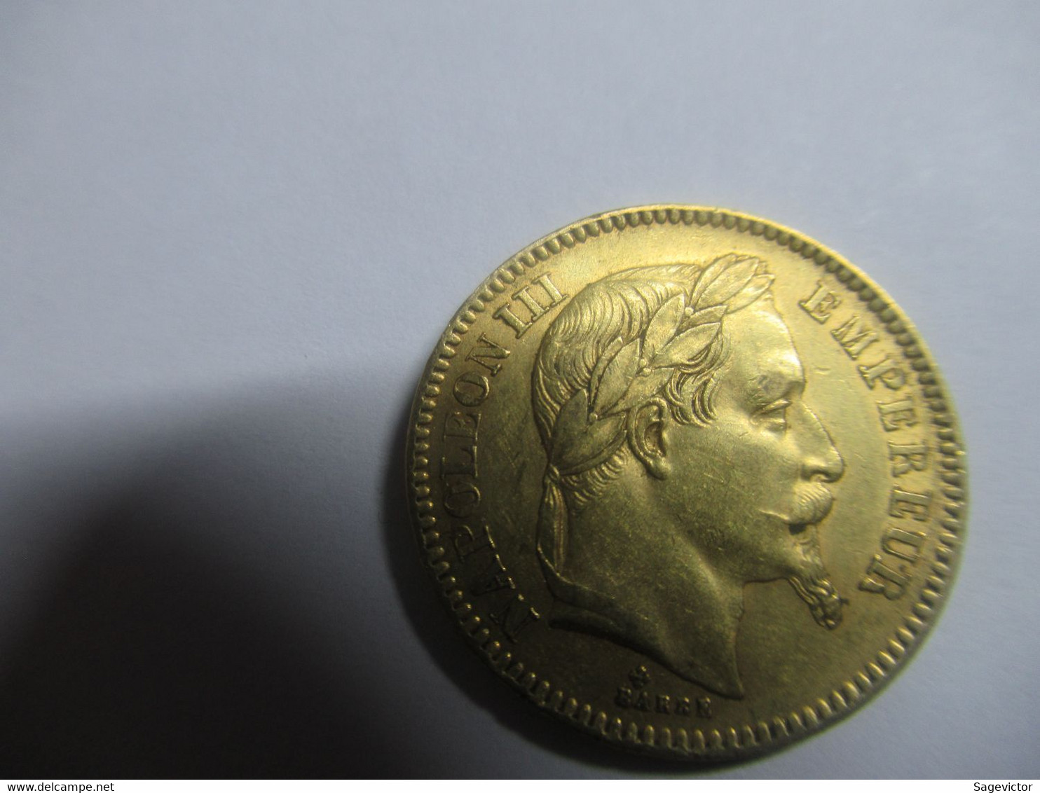 20 FRANCS OR 1865  BB - 20 Francs (gold)