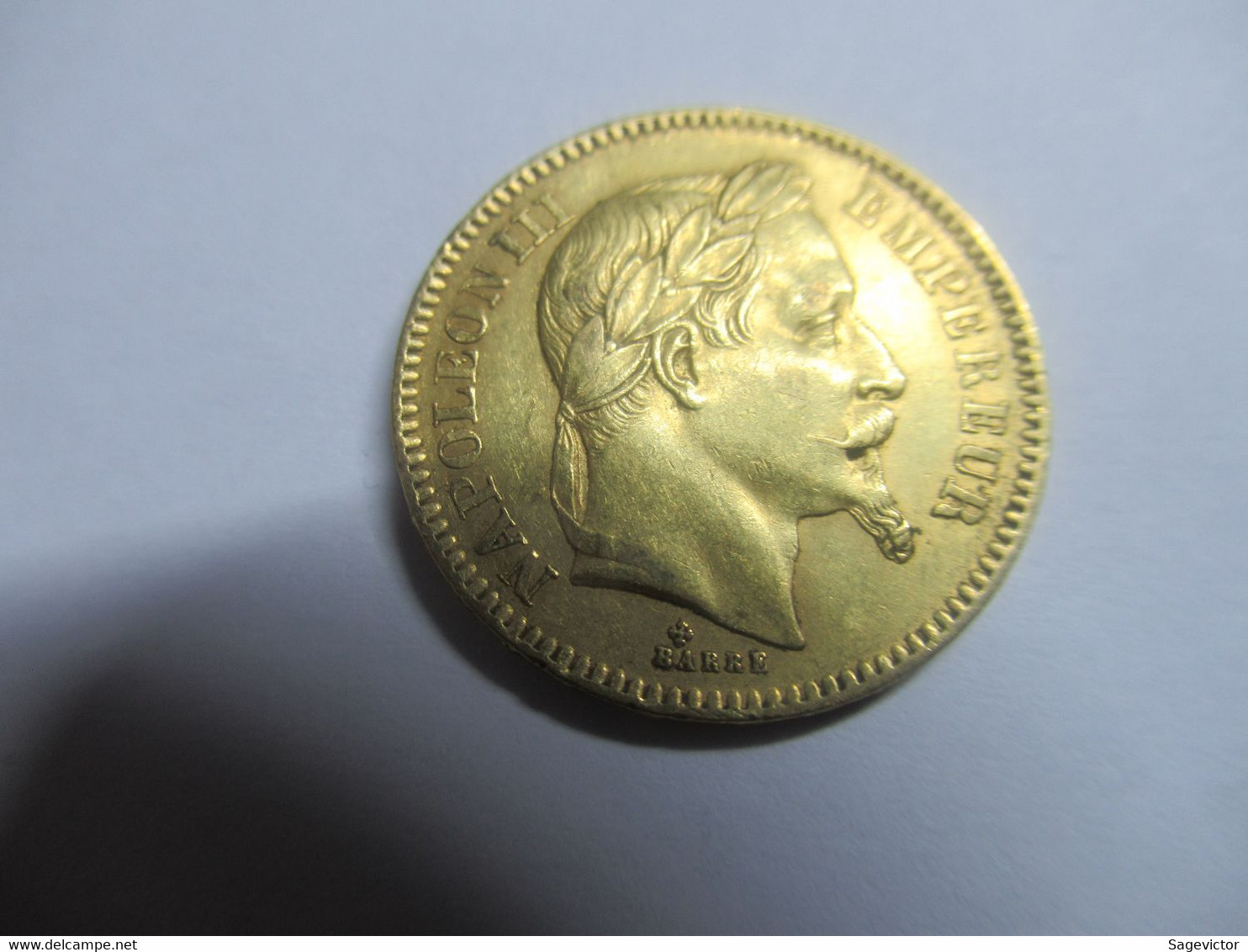 20 FRANCS OR 1865  BB - 20 Francs (gold)