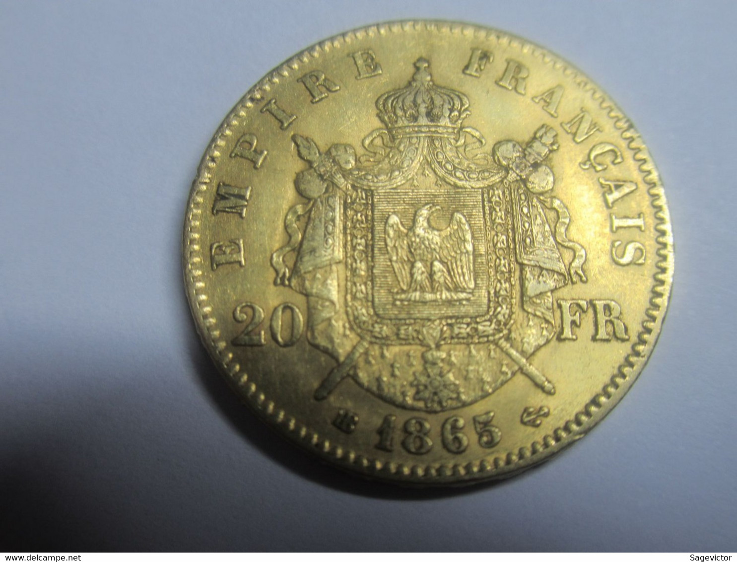 20 FRANCS OR 1865  BB - 20 Francs (goud)