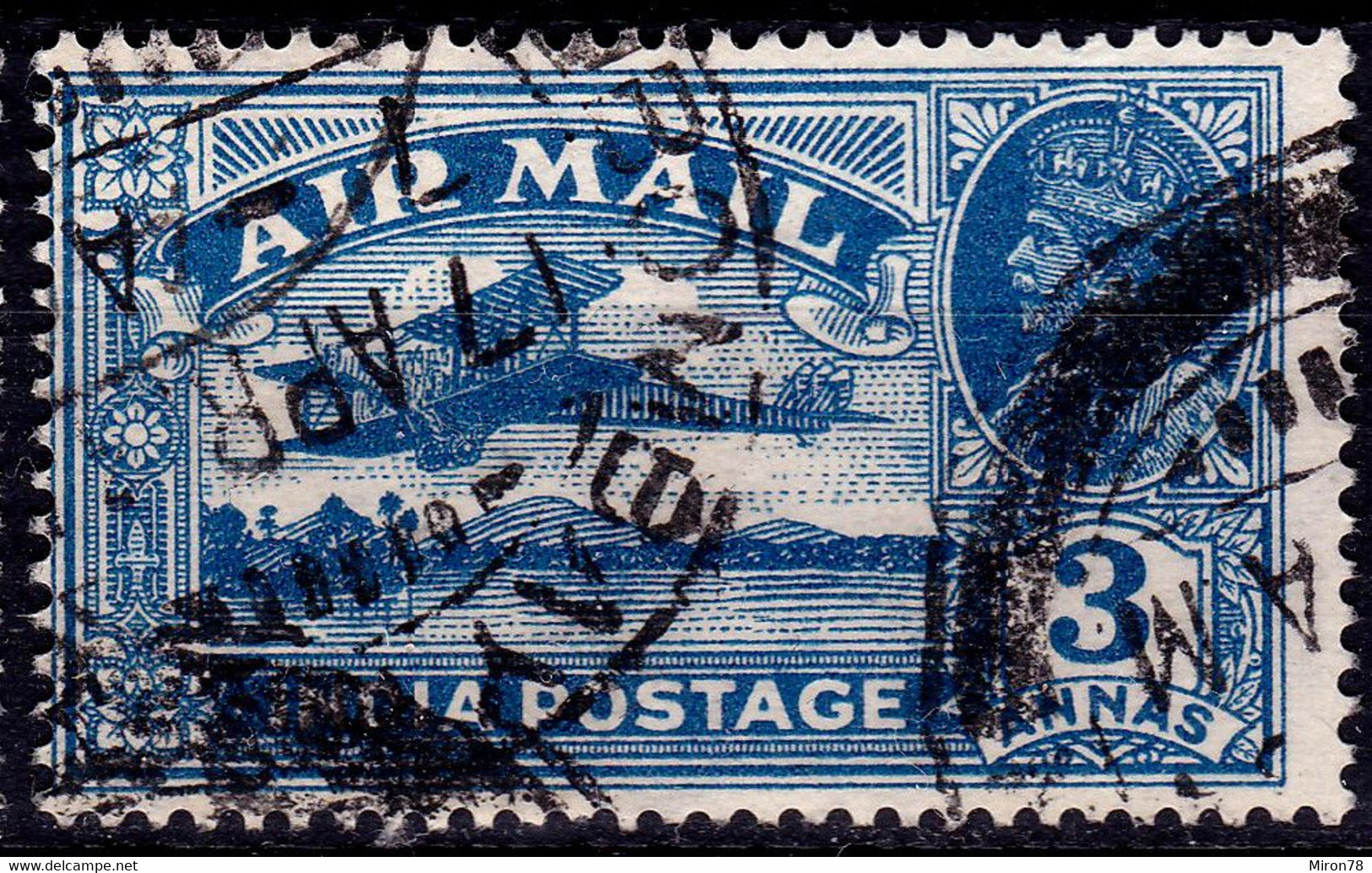 Stamp India 1929-30 Used Lot34 - Poste Aérienne