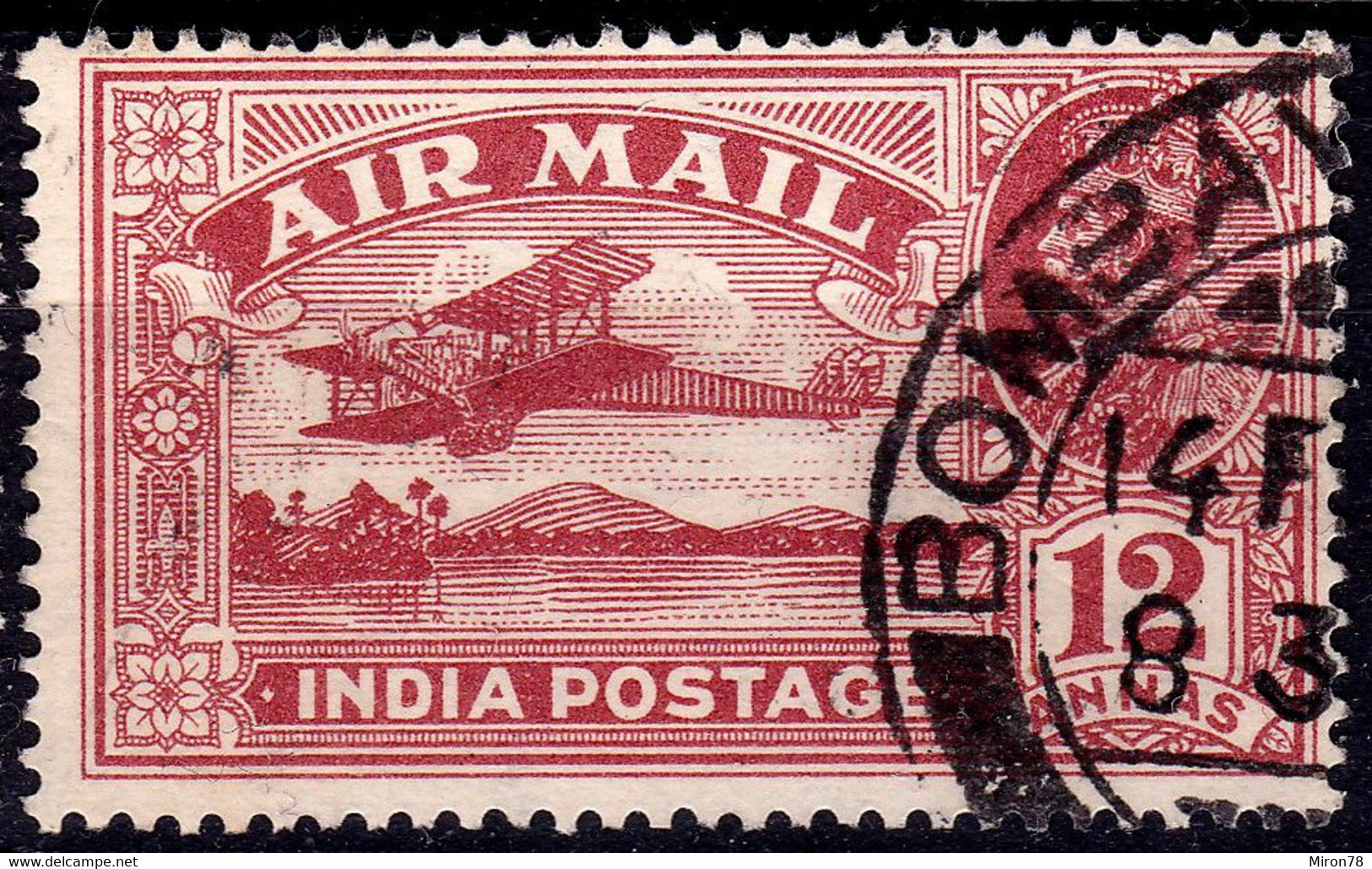 Stamp India 1929-30 Used Lot38 - Poste Aérienne