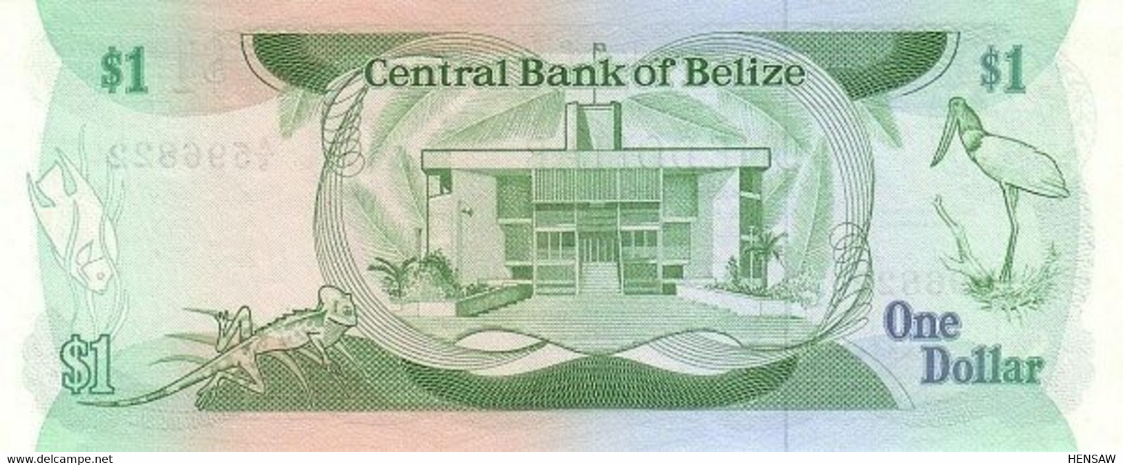 BELIZE 1 DOLLAR 1983 P 43 UNC SC NUEVO - Belize