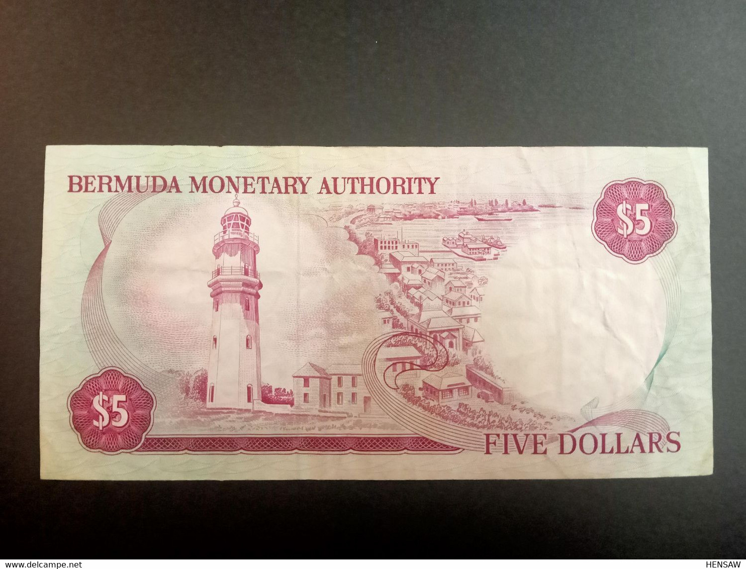 BERMUDA 5 DOLLARS P 29a 1978 USADO USED - Bermudes