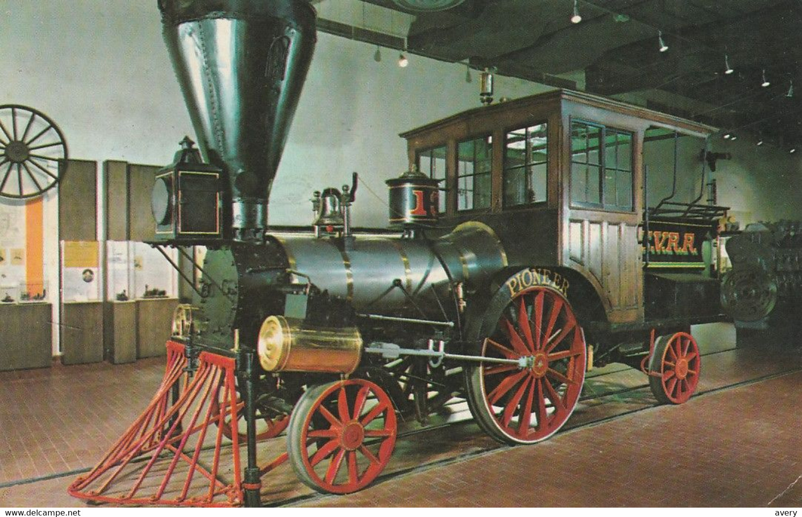 The Pioneer, A Light Passenger Locomotive Built In 1851 For The Cumberland Valley Railroad - Matériel