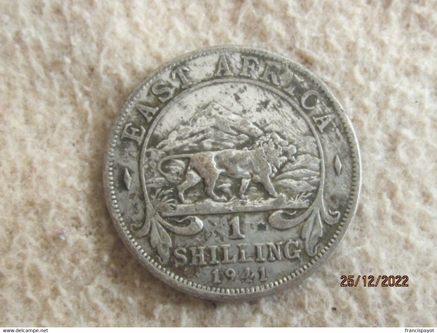 British East Africa: 1 Shilling 1941 Type II (rare) - Britse Kolonie