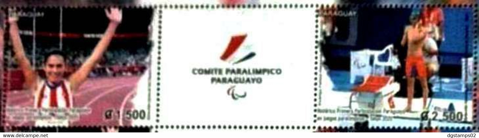 Paraguay 2022 ** History Of Participation In Paralympic Games: Athletics And Swimming. - Zomer 2020: Tokio