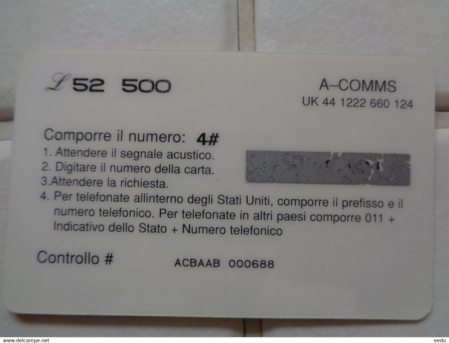 Italy Phonecard - Altri & Non Classificati