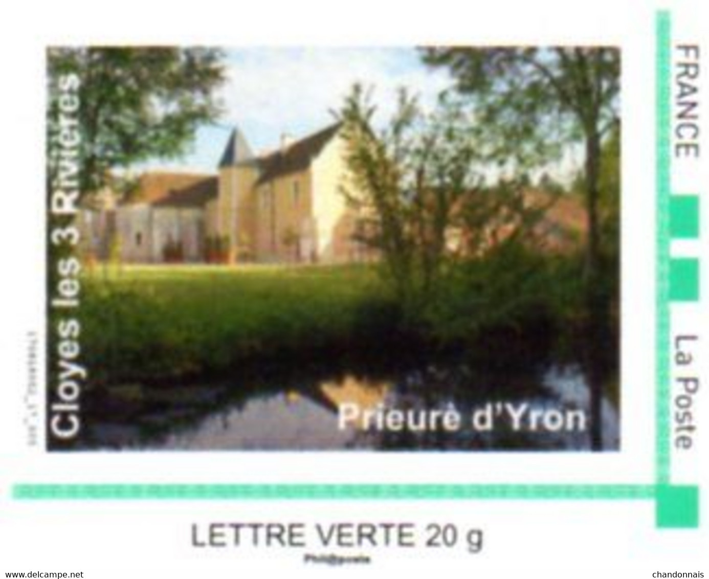 (EL1) Personnalisé (MTAM) Neuf Cloyes Les 3 Rivières N° 17 D Le Prieuré D'Yron - Unused Stamps