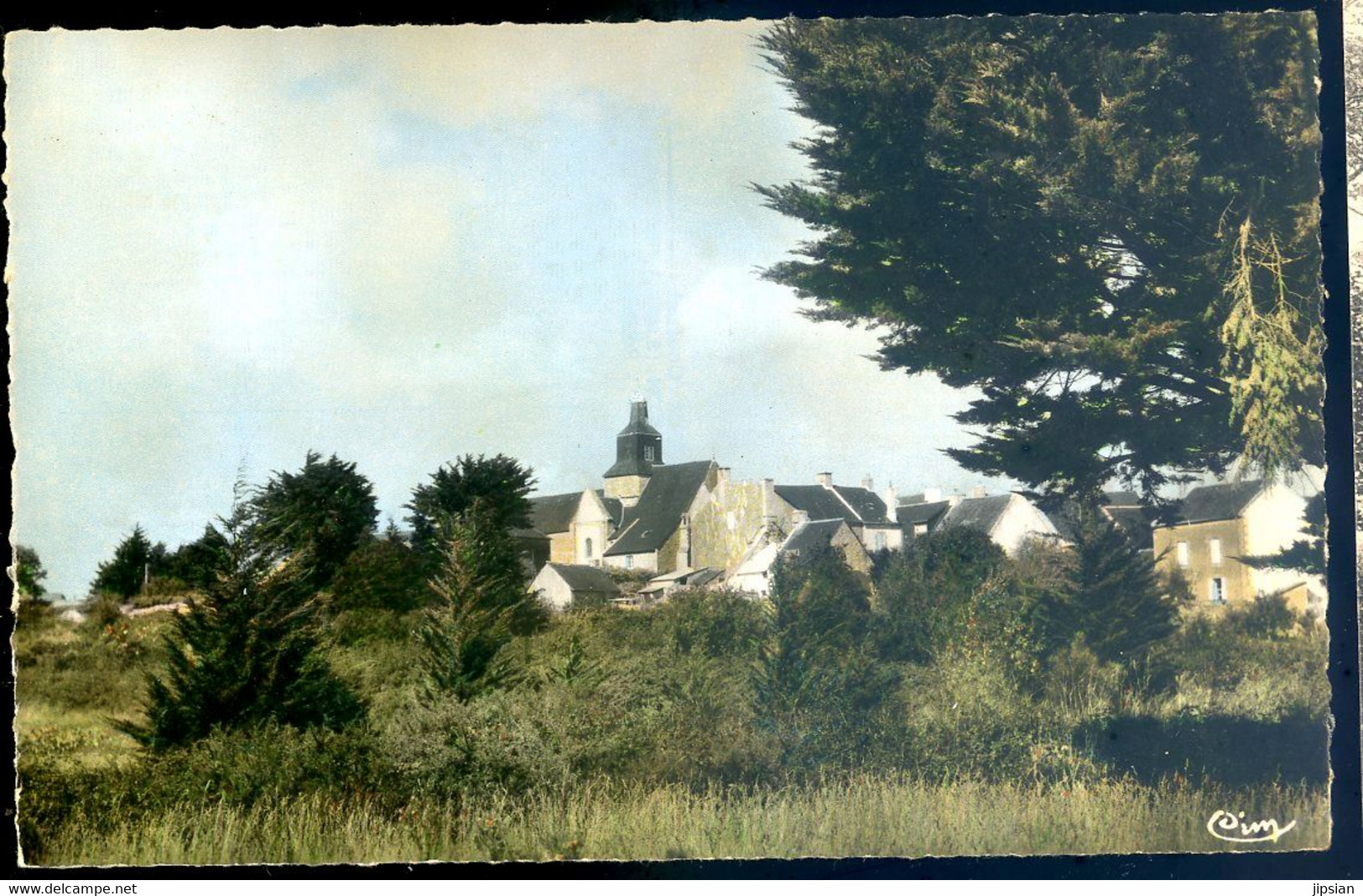 Cpsm Du 56 Ile D' Arz -- Panorama Vers L' église   AOUT22-80 - Ile D'Arz