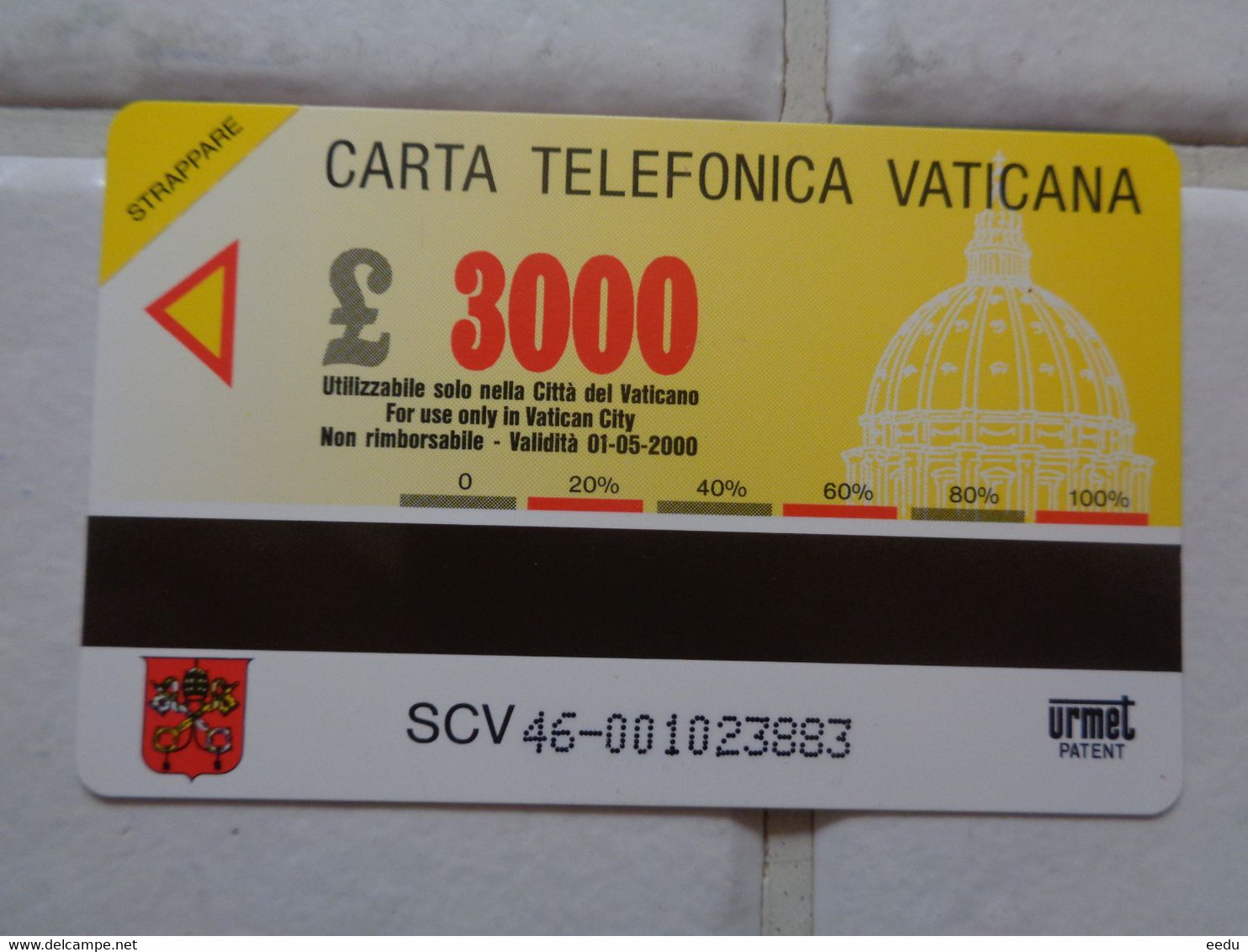 Vatican Phonecard - Vaticano