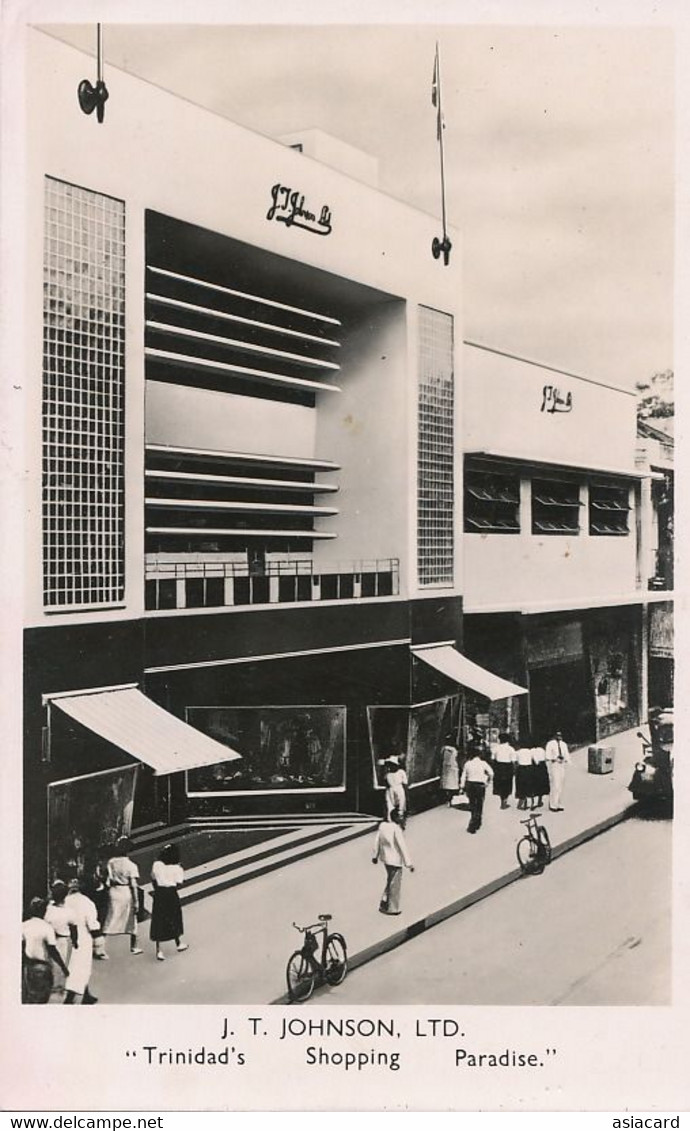 Trinidad Real Photo J.T. Johnson LTD  Trinidad' S Shopping Paradise Department Store Art Deco - Trinidad