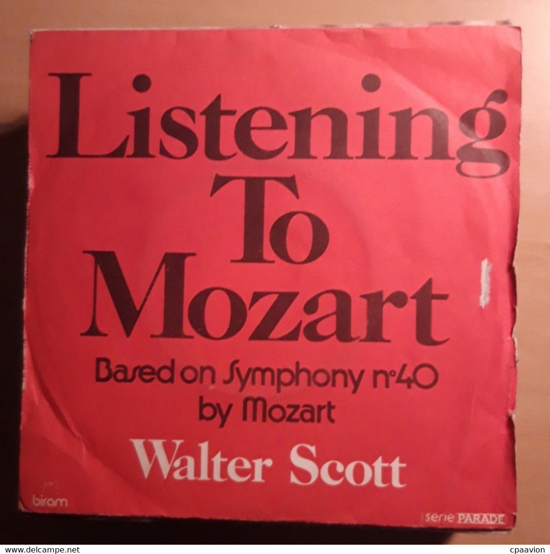 WALTER SCOTT; LISTENING TO MOZART, SEE MY LOVE - Classical