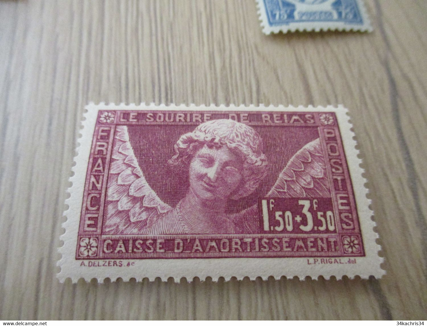 TP France Sans Charnière   N° 256 Sourire De Reims - Unused Stamps