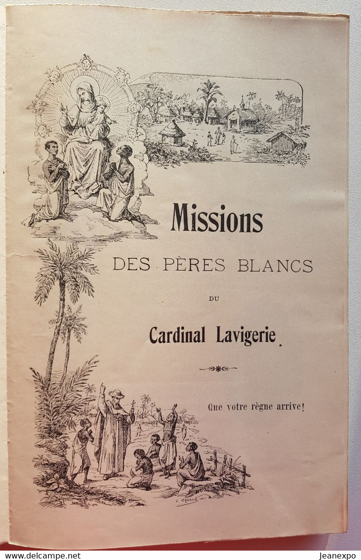 Missions Des Pères Blancs Du Cardinal Lavigerie Au Congo, Ouganda, Kivu, Soudan, Algérie, Kabylie, Tunisie,..... - 1801-1900