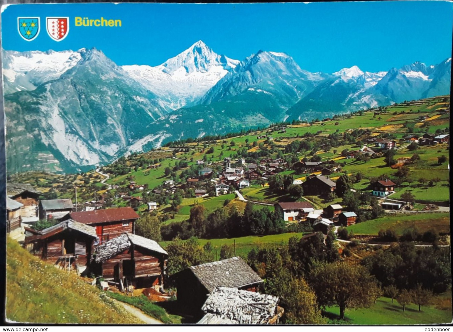 Burchen - Bietschhorn Und Nesthorn - 46623 - Bürchen