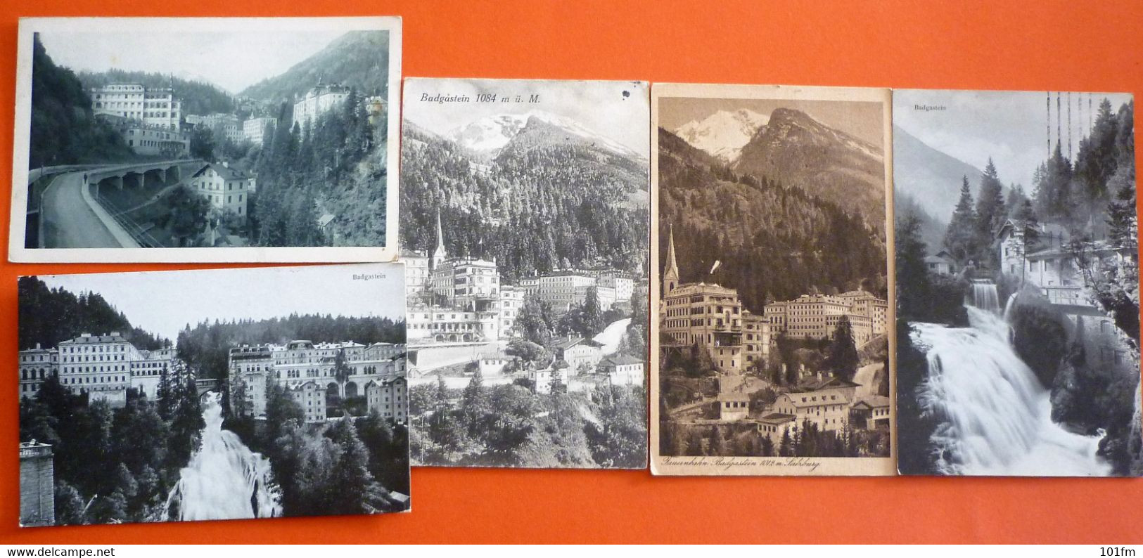 AUSTRIA - LOT 10 OLD POSTCARDS, SALZBURG, BAD GASTEIN - Bad Gastein