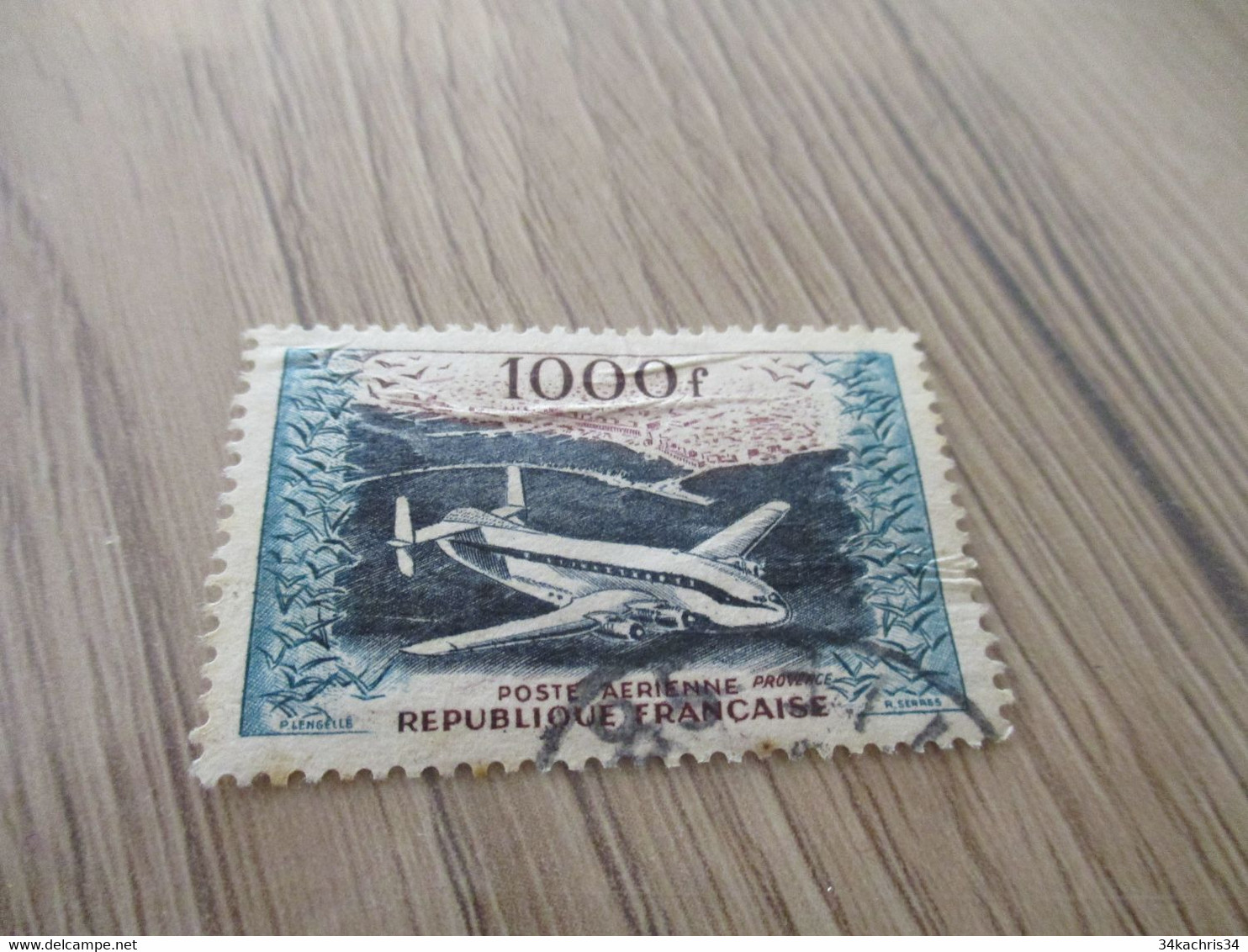 TP France PA N°33 Oblitéré - 1927-1959 Gebraucht