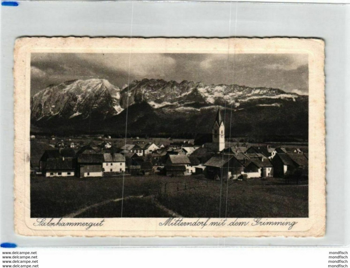 Mitterndorf Mit Grimming 1929 - Bad Mitterndorf