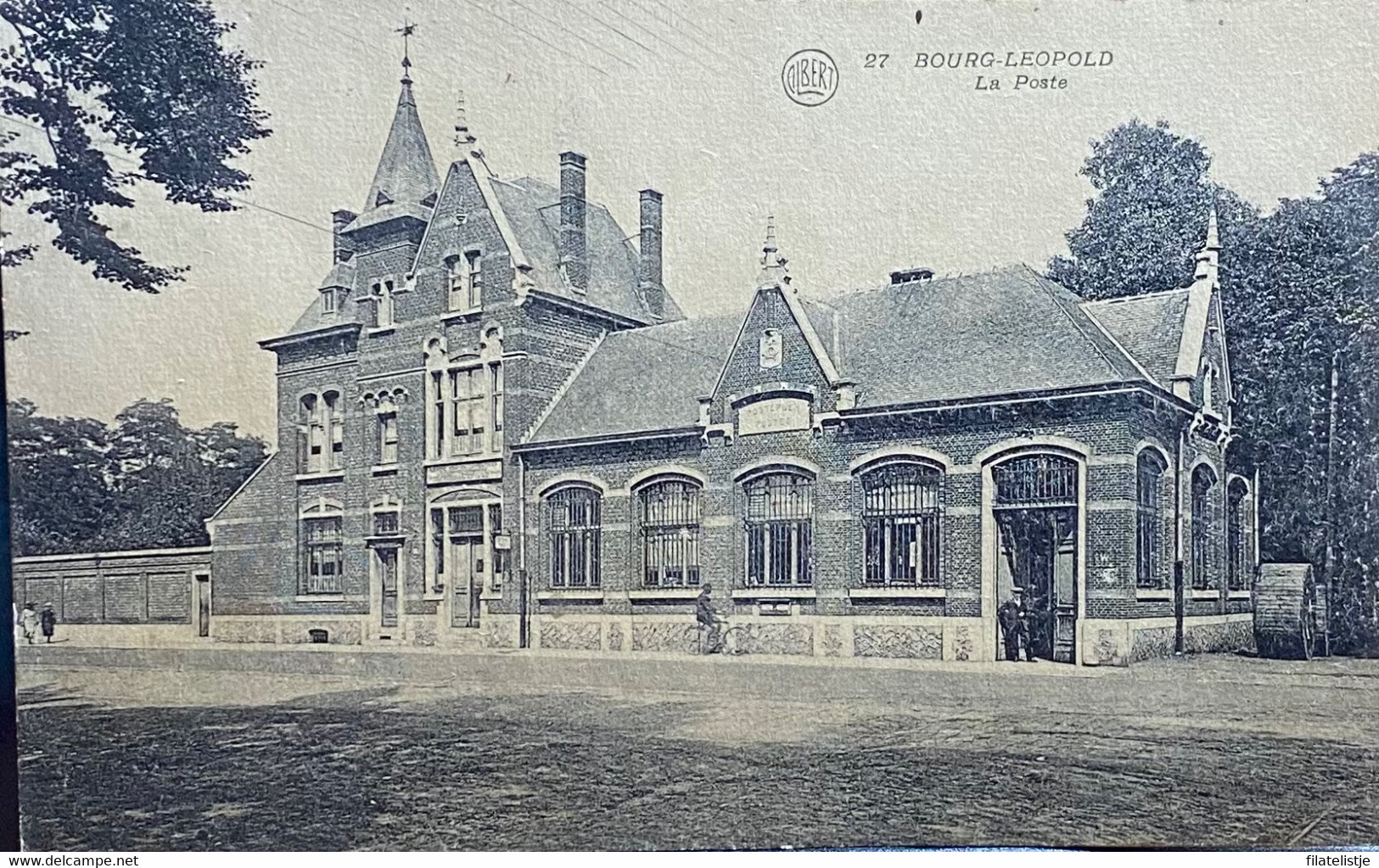 Leopoldsburg De Post  Gelopen In 1920 - Leopoldsburg