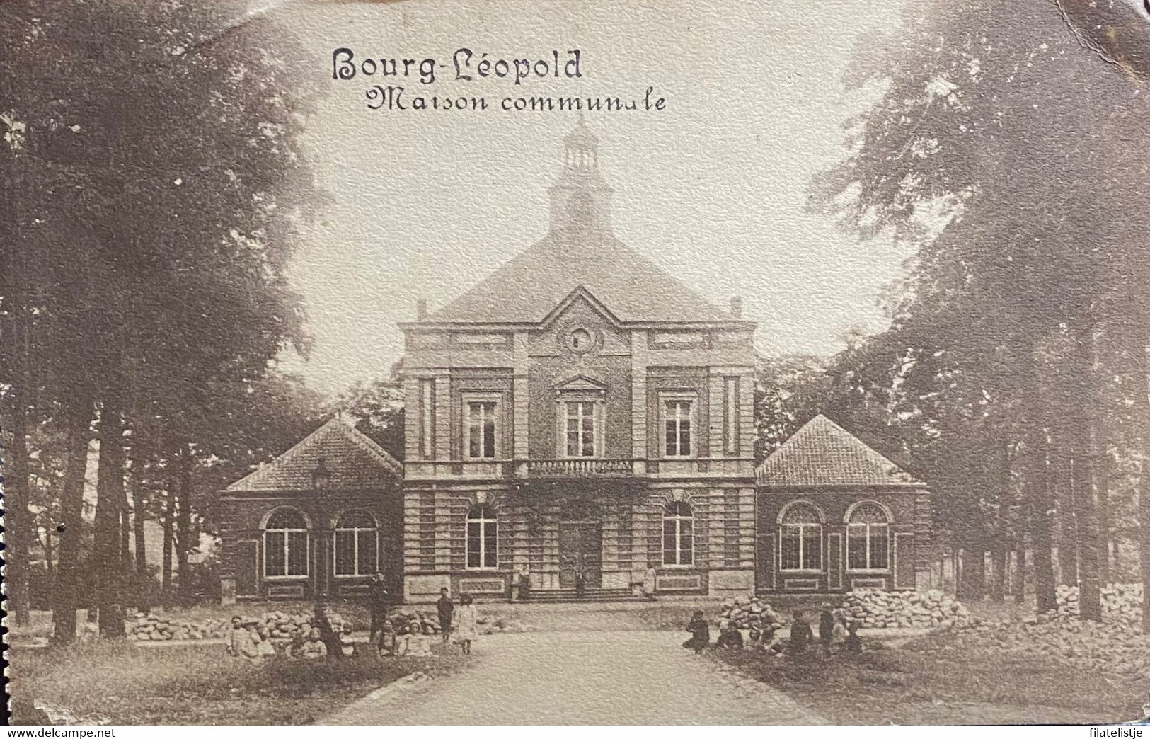 Leopoldsburg Stadhuis Gelopen In 1914 - Leopoldsburg