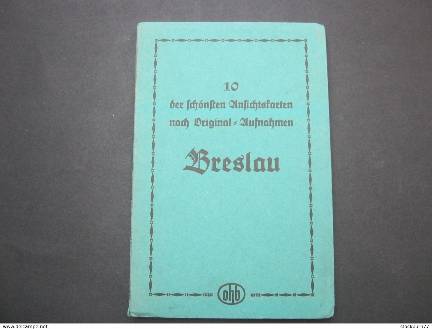 BRESLAU , Ansichtskartenheft Mit 10 Karten  , Schöne Karten Um 1938 - Schlesien