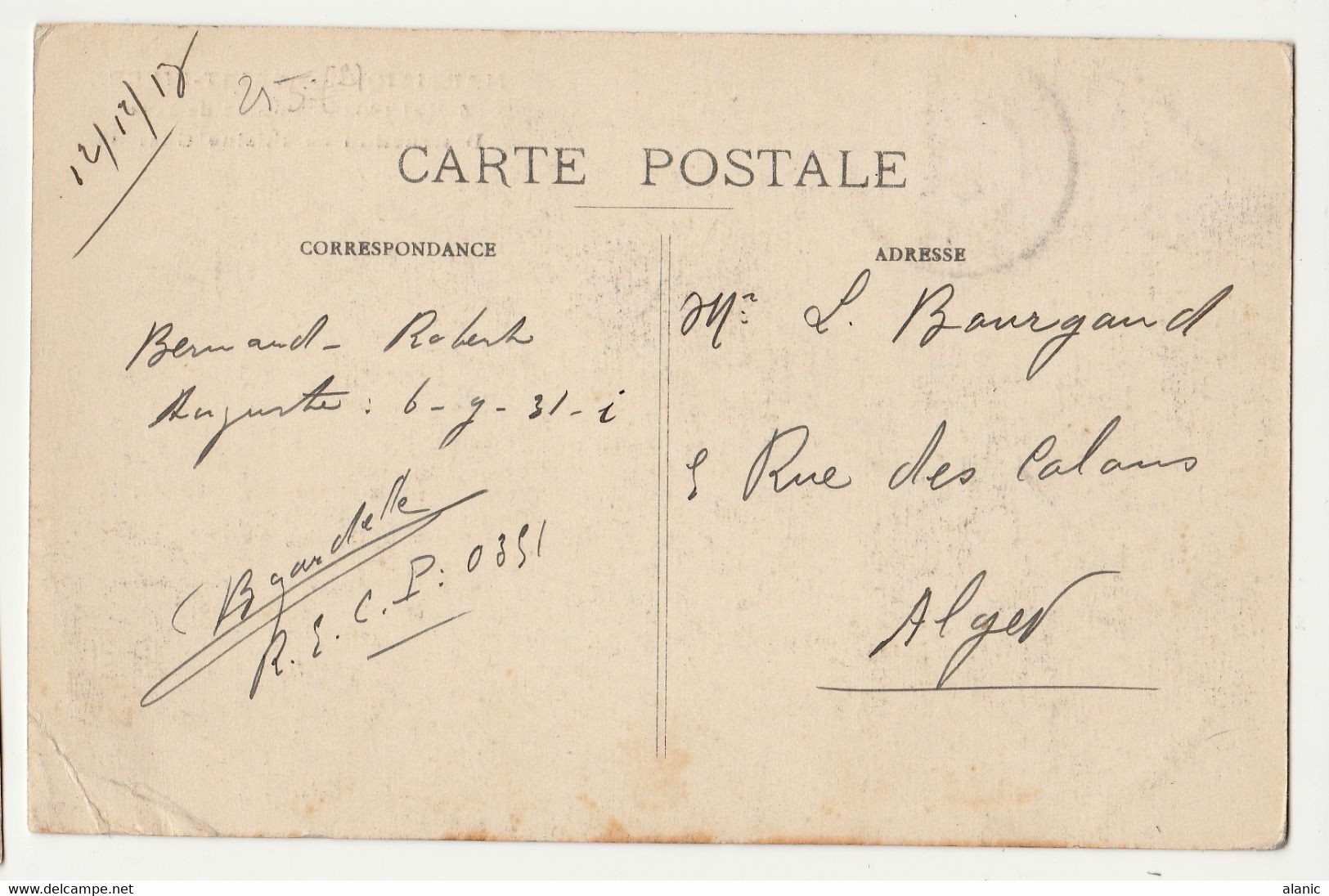 CPA-MARTINIQUE , SAINT PIERRE , 5 Mai 1902 , Coulée De Lave , Destruction De L' Usine Guérin+ TIMBRE - Otros & Sin Clasificación