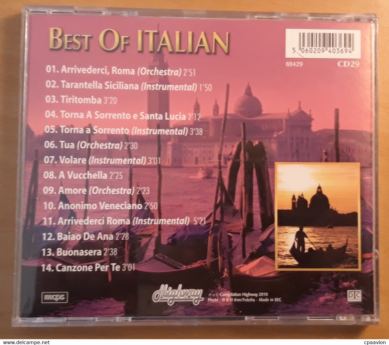 BEST OF ITALIAN - Other - Italian Music