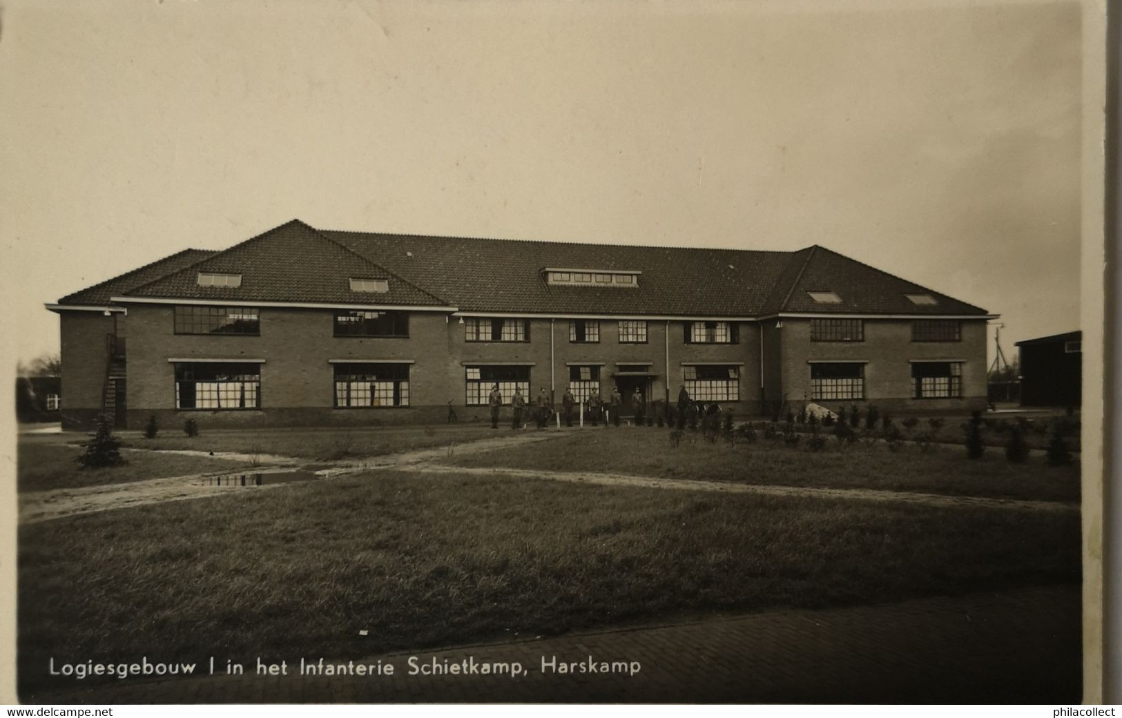 Harskamp // Logiesgebouw I In Het Infanterie Schietkamp 1940 - Ede