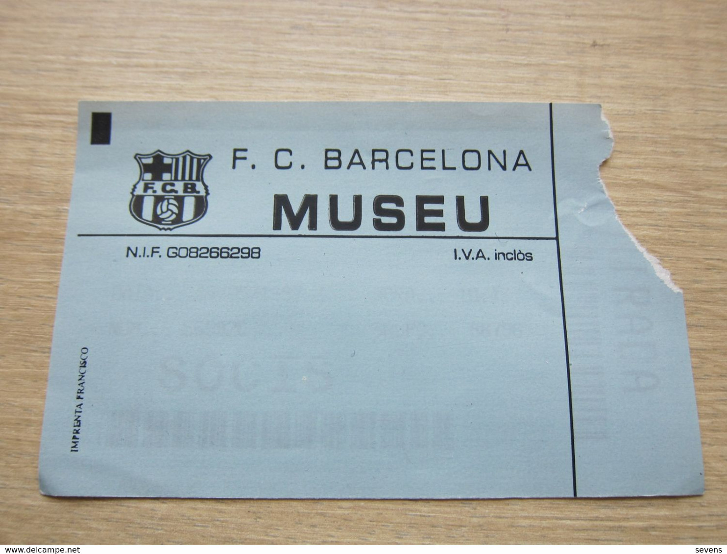 FC Barcelona Museu Ticket - Tickets - Vouchers