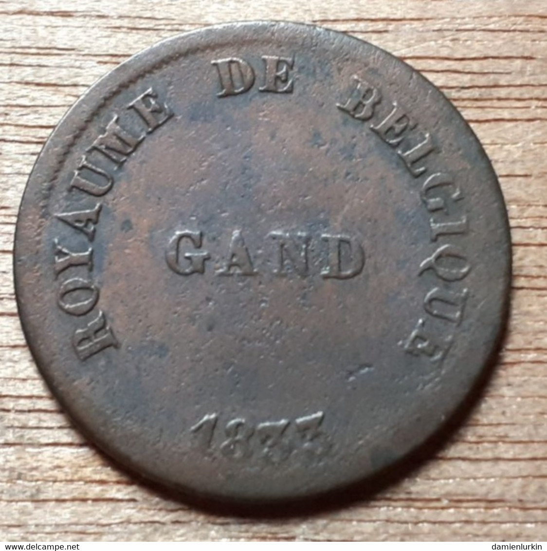 BELGIQUE GAND MONNAIE FICTIVE 5 CENTIMES - 5 Cents