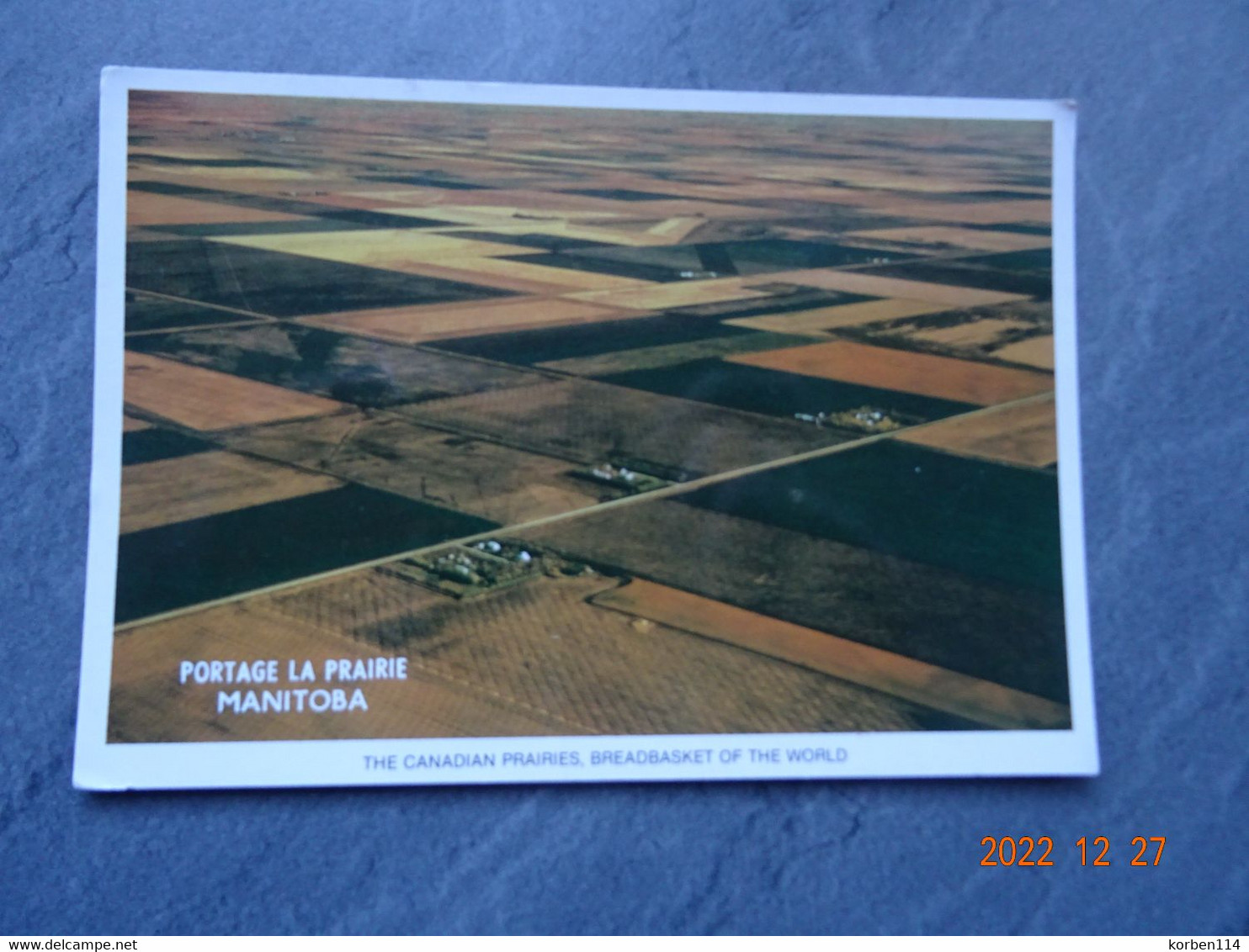 PORTAGE LA PRAIRIE MANITOBA THE CANADIAN PRAIRIES BREADBASKET OF THE WORLD - Other & Unclassified