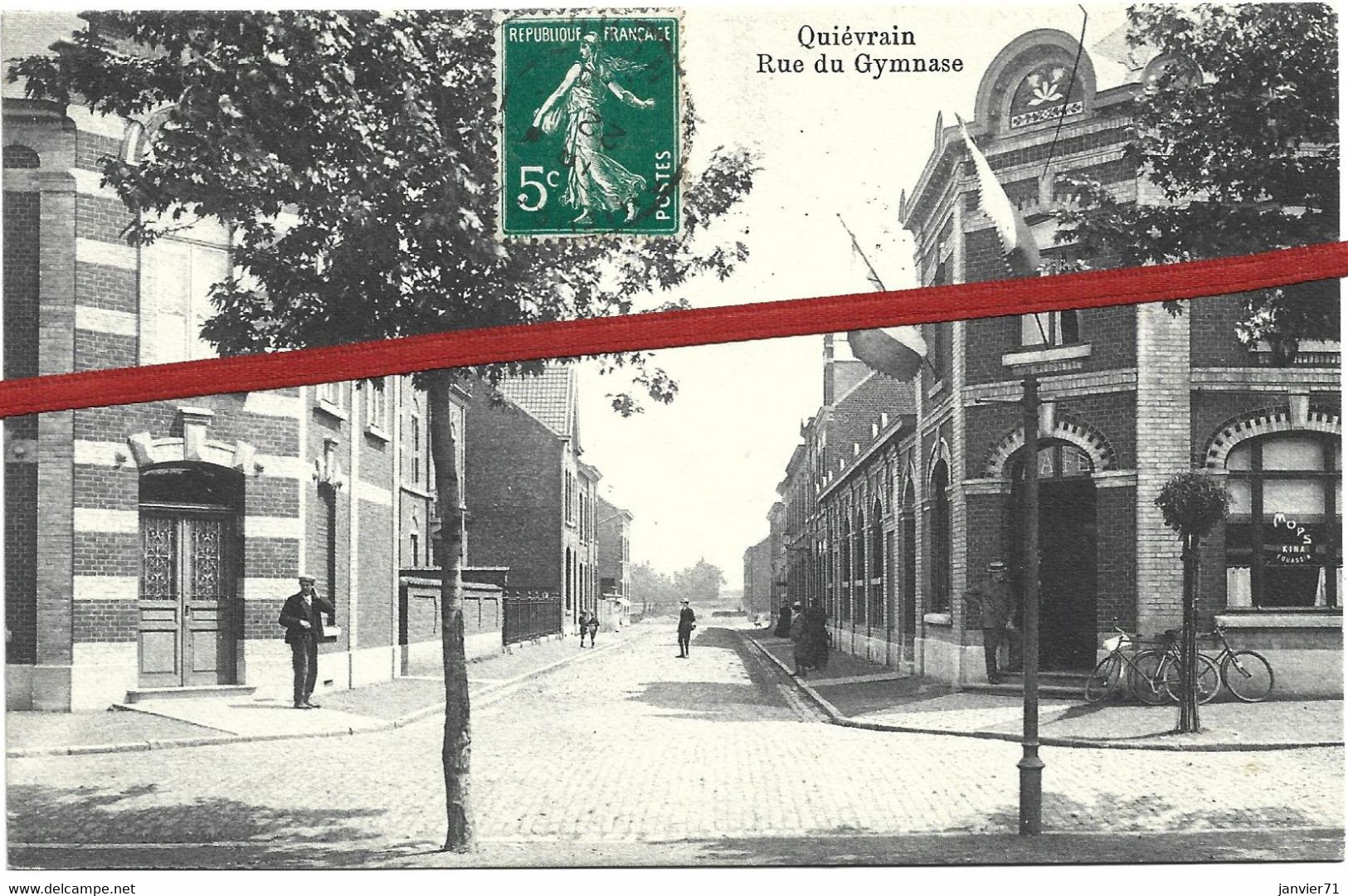 Quiévrain : Rue Du Gymnase - Quiévrain