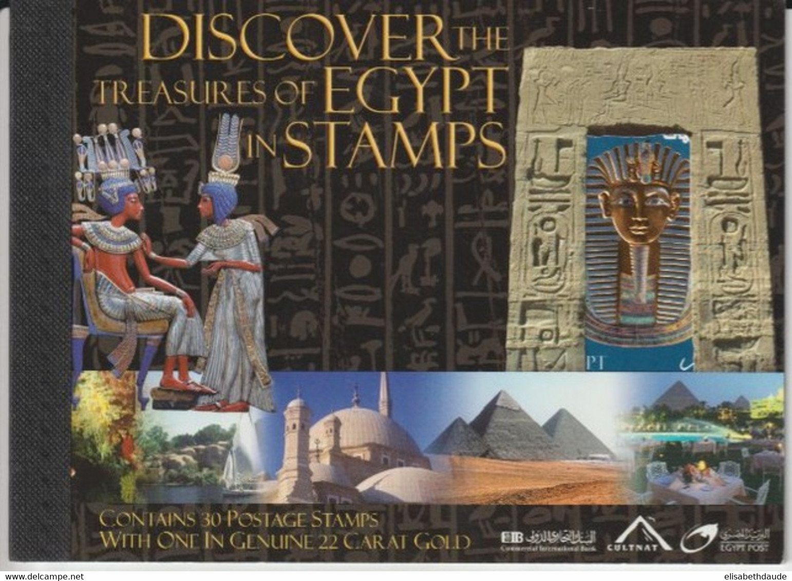 EGYPTE - 2004 - YVERT N° C1806 ** MNH - COTE = 65 EUR. TIMBRE OR / GOLD - Nuevos